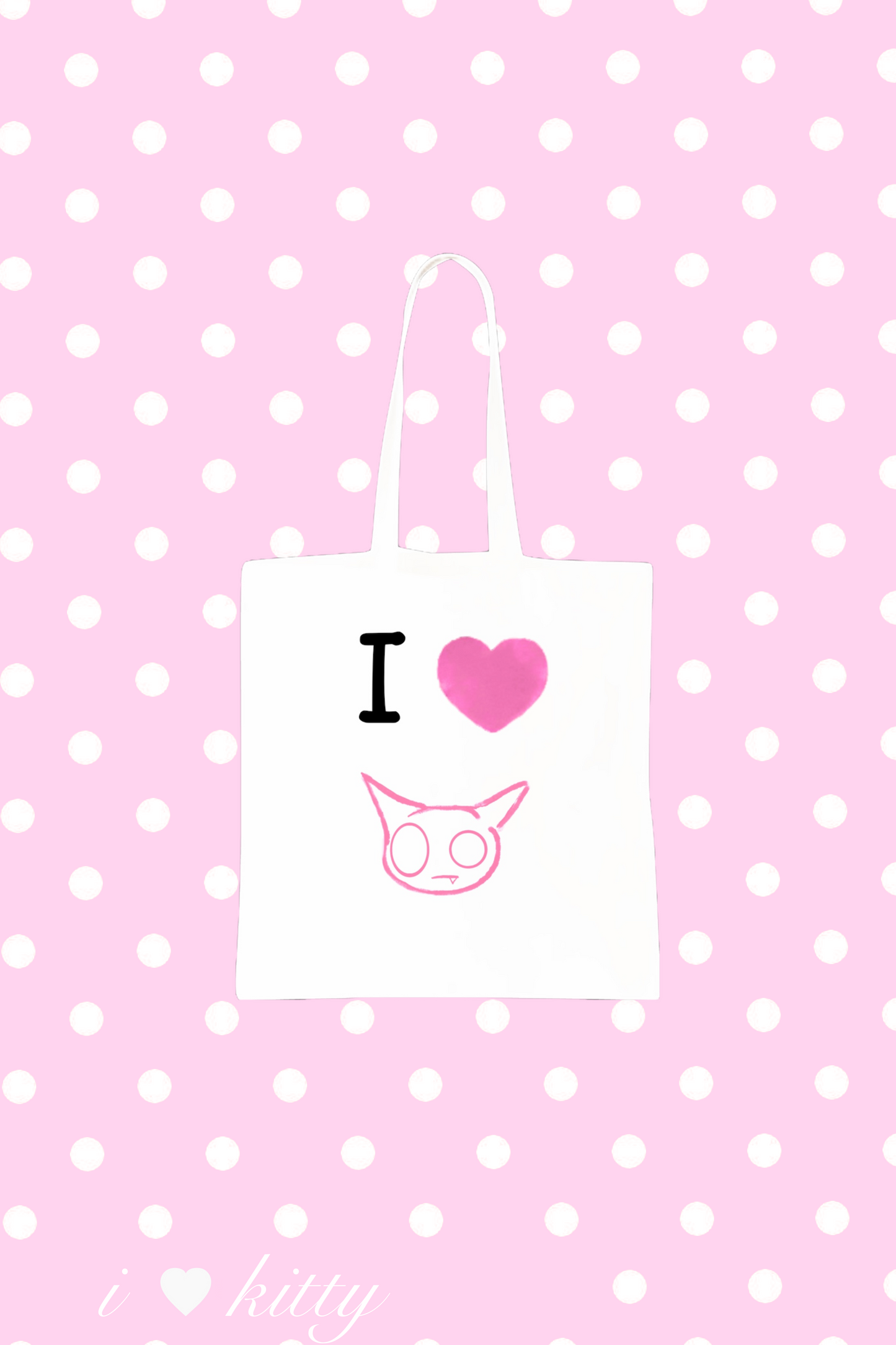 I ♡ KITTY: MINI TOTE BAG