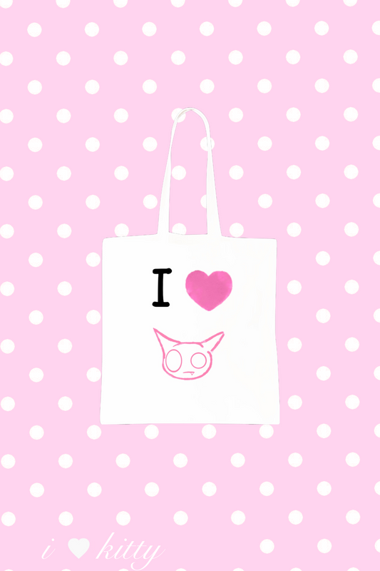 I ♡ KITTY: MINI TOTE BAG
