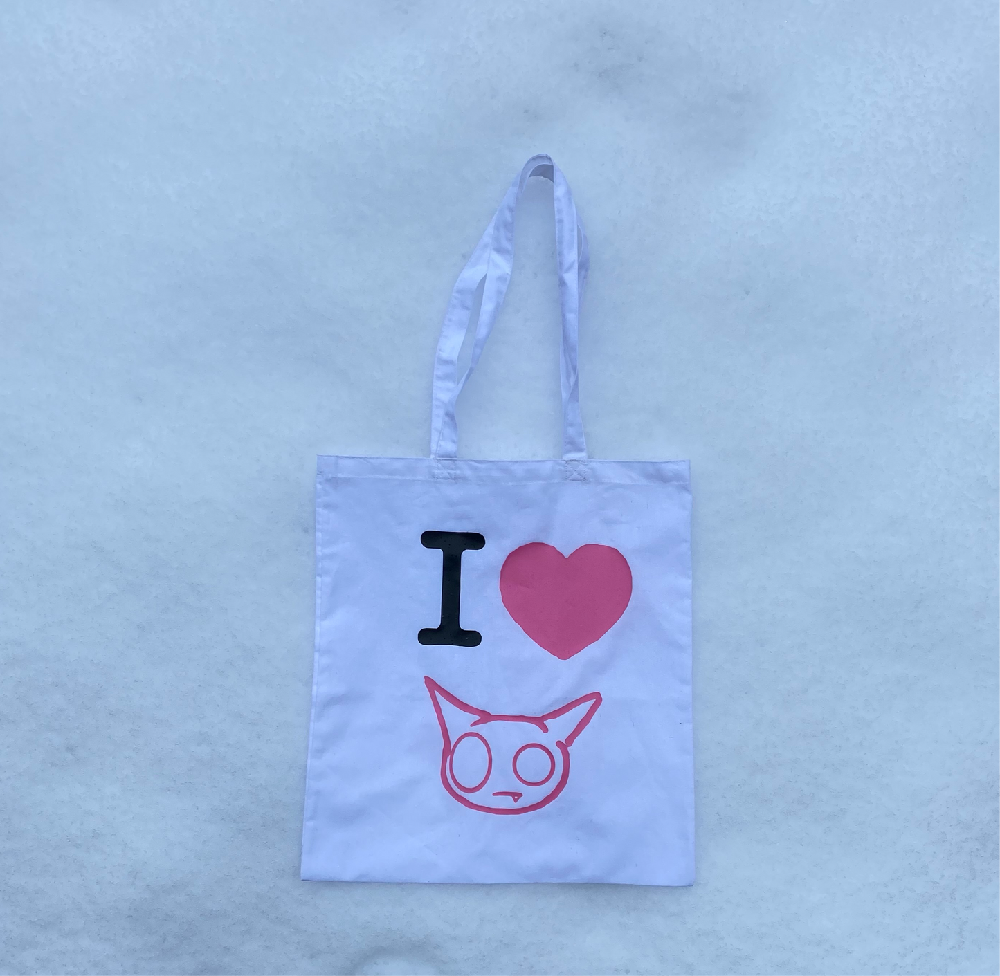 I HEART KITTY: MINI TOTE BAG