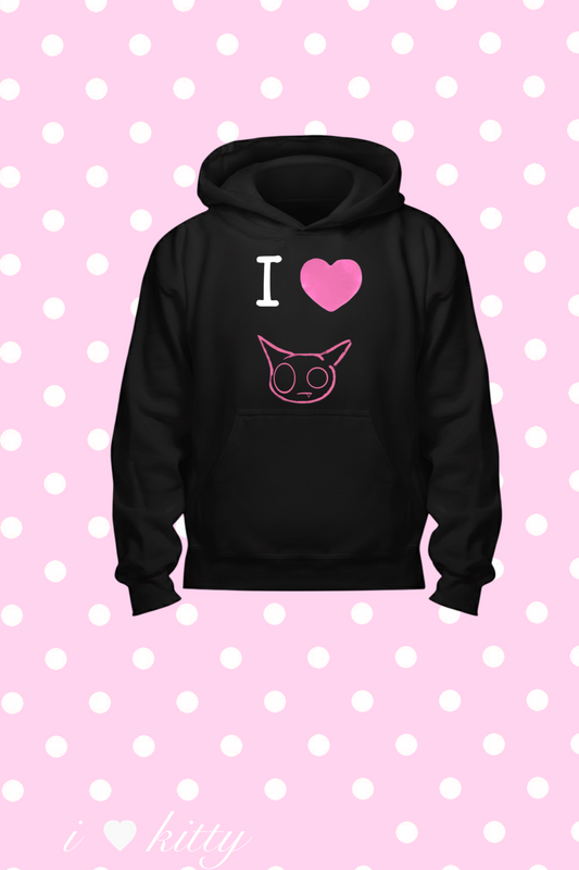 I ♡ KITTY: HOODIE